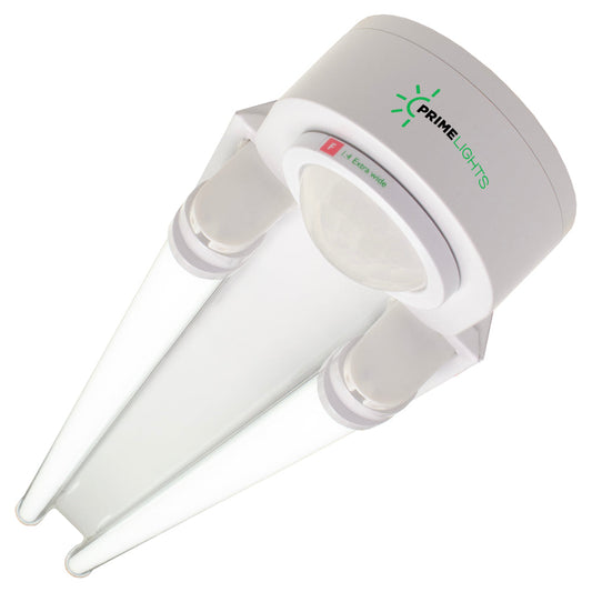 LED 2 Lamp T8 LED Strip Fixture 2 Next-Gen LED Innovation: Sleek, Smart & Super Efficient - Frosted LEDs 7,200 Lumen - Motion Activated Shop Light - Shop Light | Energy Efficient LED by Alamo Lights - Utility & Garage | Energy Efficient | by Alamo Lights