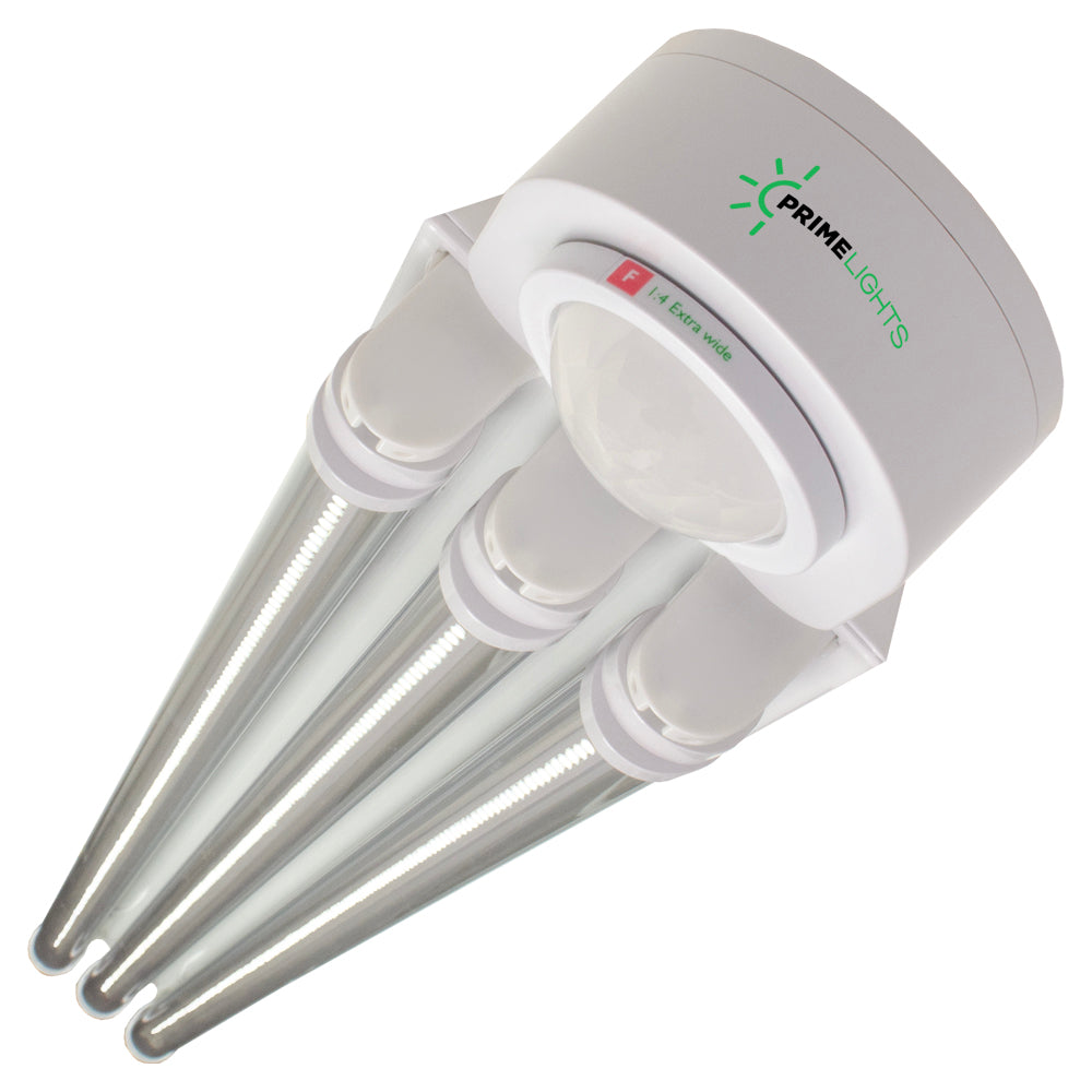 LED 3 Lamp T8 LED Strip Fixture Next-Gen LED Innovation: Sleek, Smart & Super Efficient - Clear LEDs 10,800 Lumens - Motion Activated Shop Light - Shop Light | Energy Efficient LED by Alamo Lights - Utility & Garage | Energy Efficient | by Alamo Lights