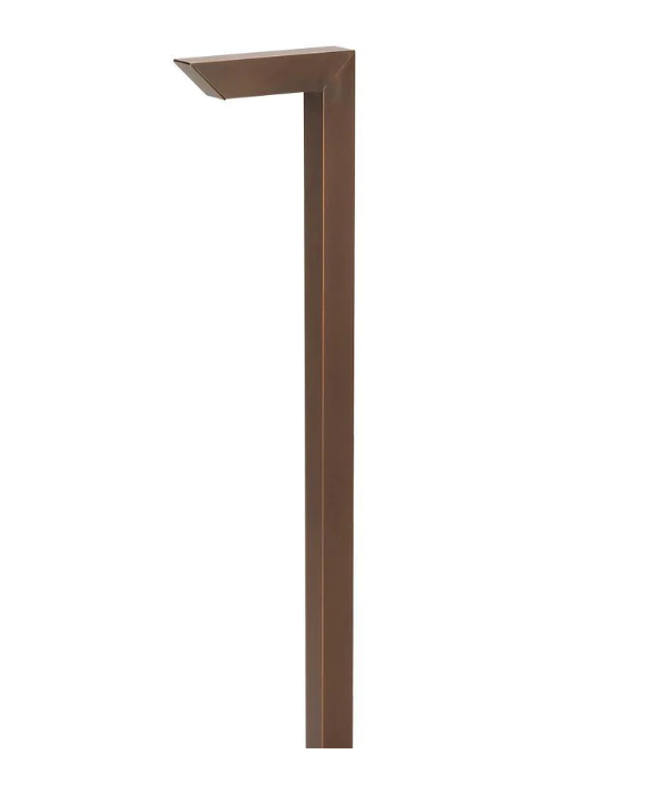 LED Pathway Light, Modern Contemporary Satin Silver or Bronze Bollard - Other | Energy Efficient LED by Alamo Lights - Energy Efficient | by Alamo Lights