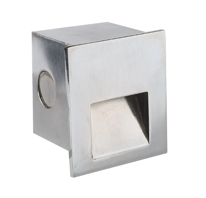 LED Outdoor Wall Light Satin Nickel Modern Flush Mount - Ceiling Mount Fixture | Energy Efficient LED by Alamo Lights - Modern Flush Mount | Energy Efficient | by Alamo Lights