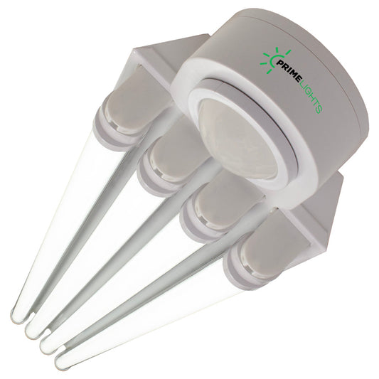 LED 4 Lamp T8 LED T8 Highbay 4XL Next-Gen LED Innovation: Sleek, Smart & Super Efficient - Frosted LEDs - Motion Activated Shop Light - Shop Light | Energy Efficient LED by Alamo Lights - Utility & Garage | Energy Efficient | by Alamo Lights