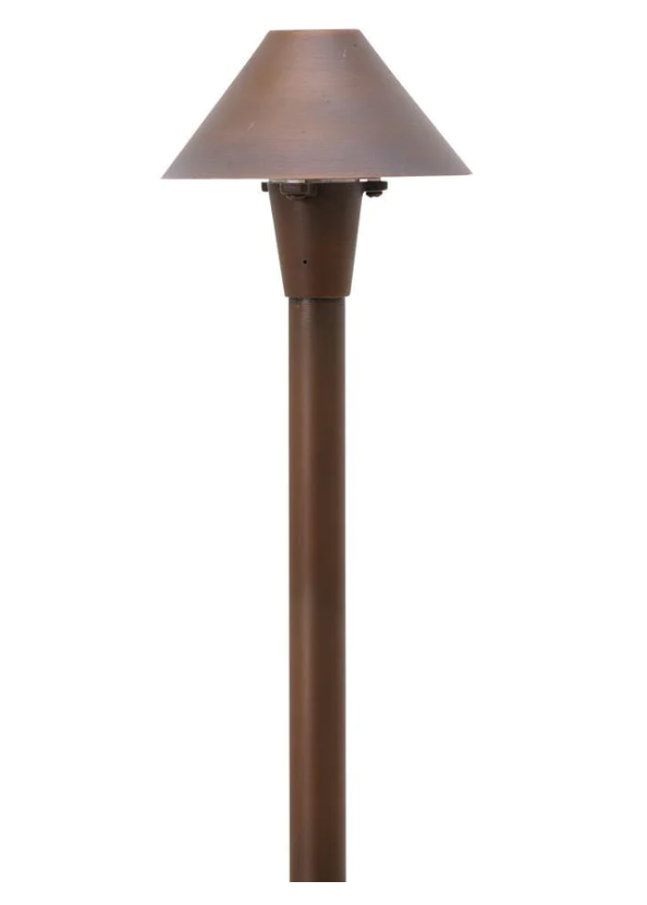 Bronze LED Bollard Pathway Light, Modern Bali Style